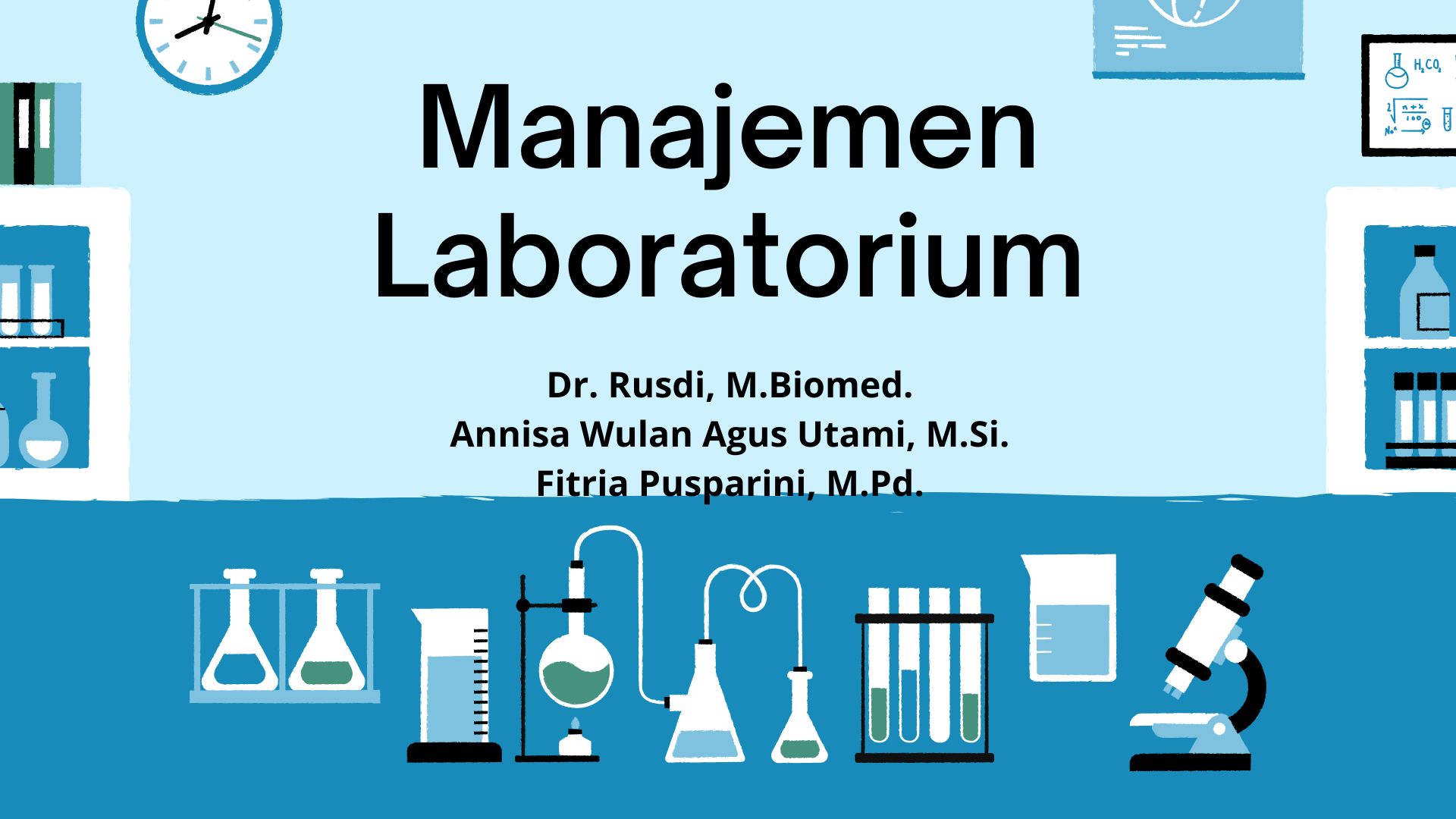 Manajemen Laboratorium PBA 121