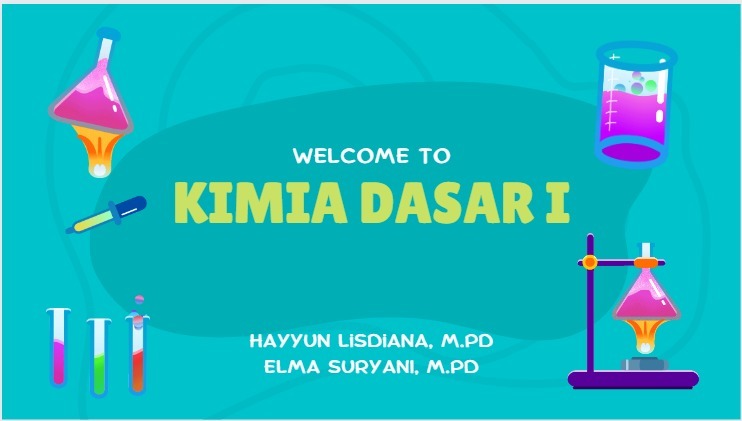 [ES-HL] Kimia Dasar I - Pendidikan Kimia A 121