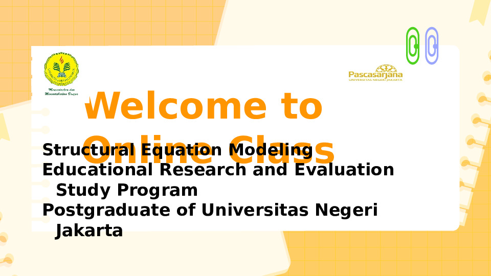 Structural Equation Modeling