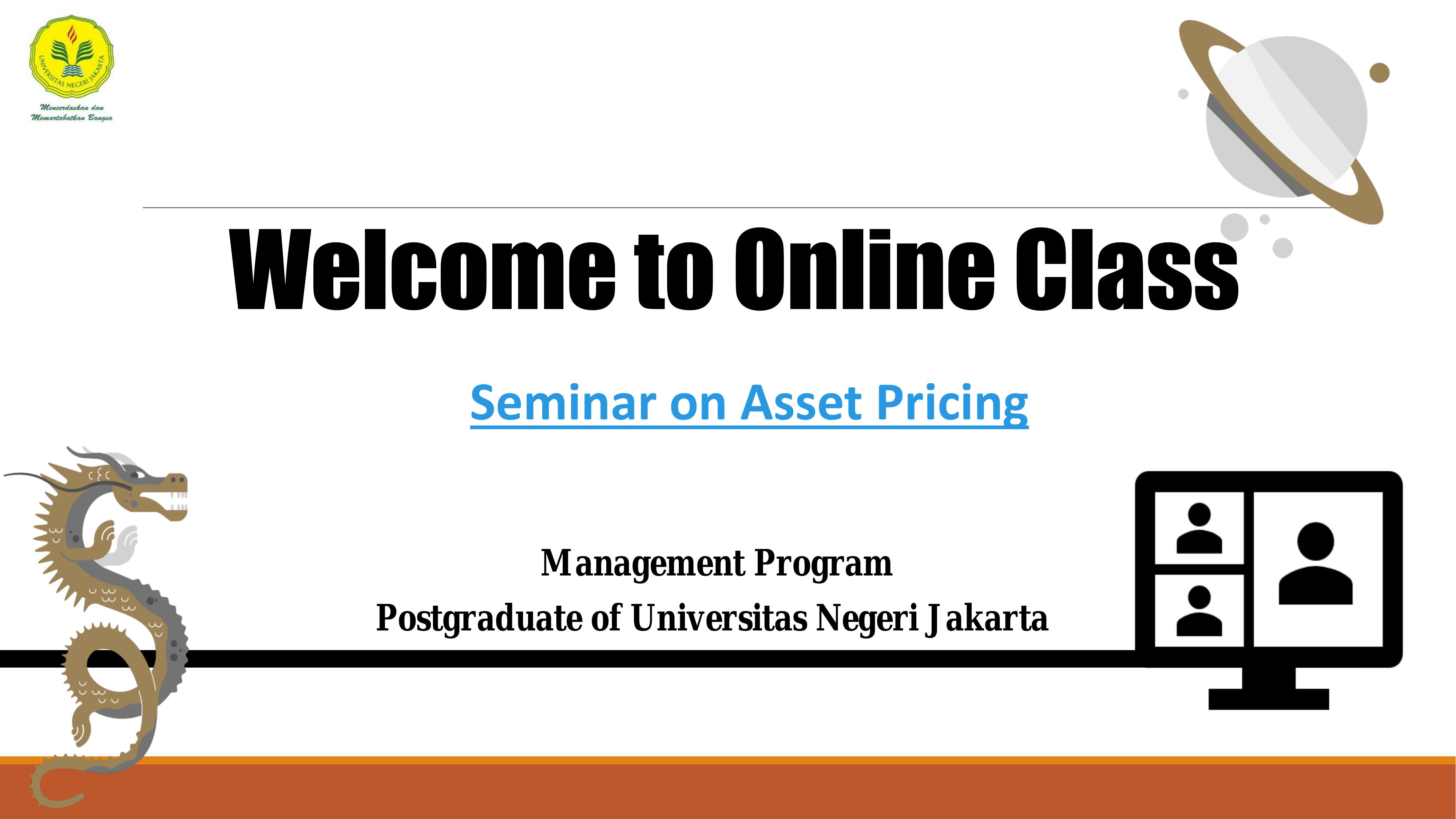 Seminar on Asset Pricing
