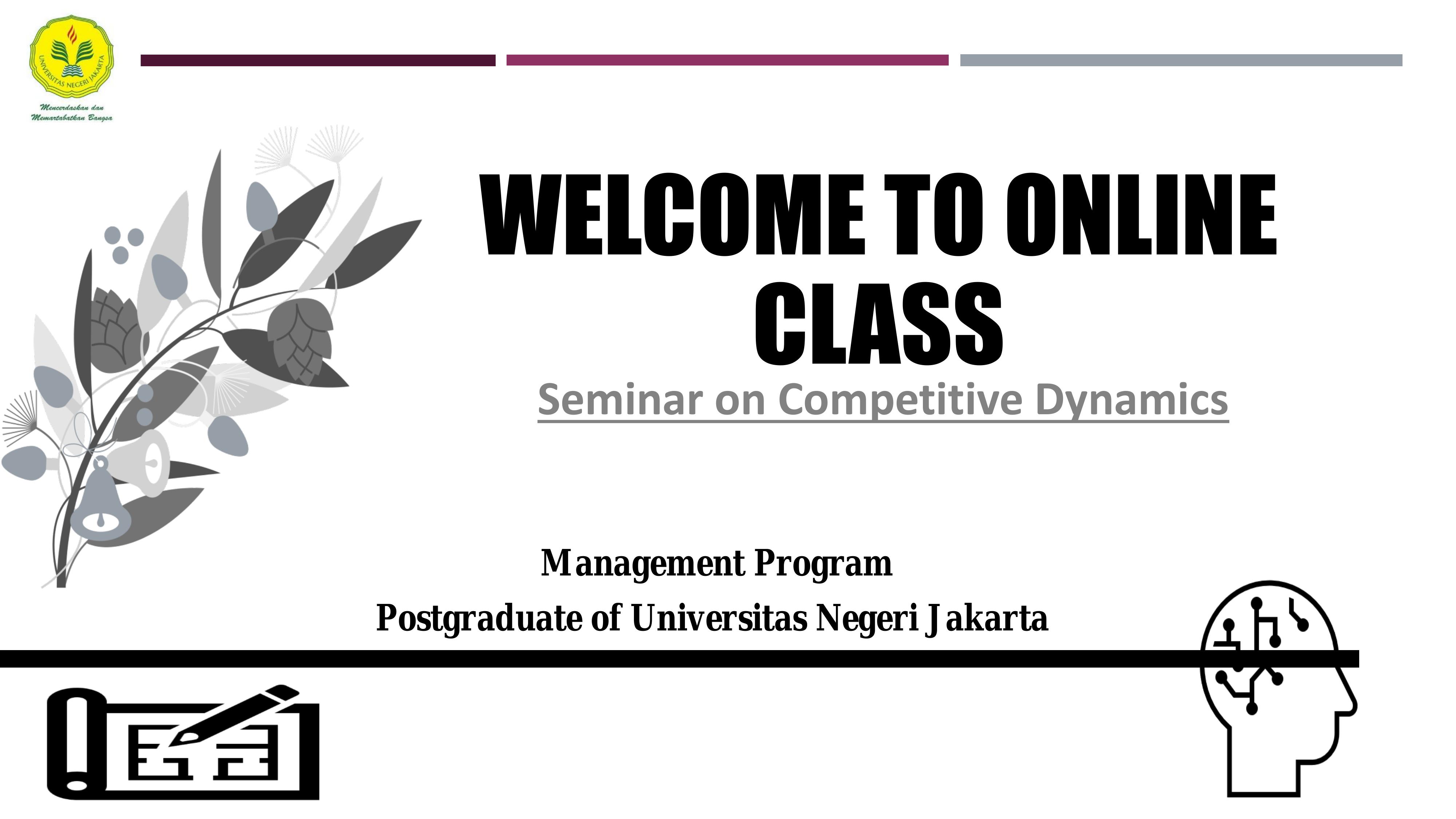 Seminar on Competitive Dynamics