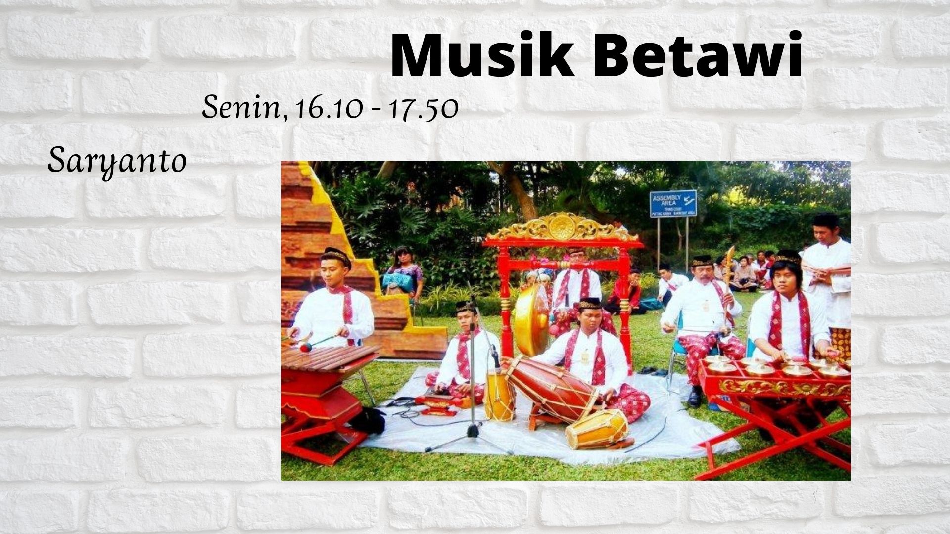 Musik Betawi (Saryanto)