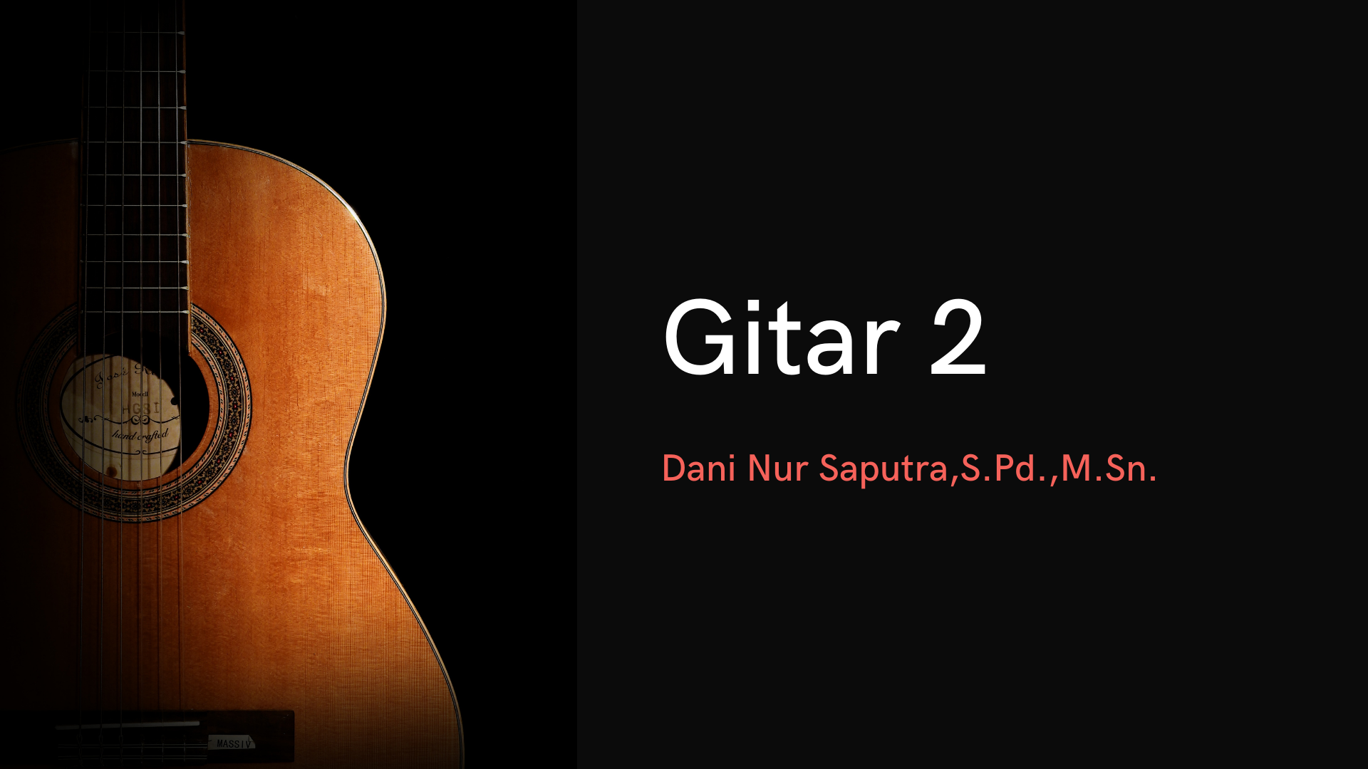Gitar 2 (Dani)