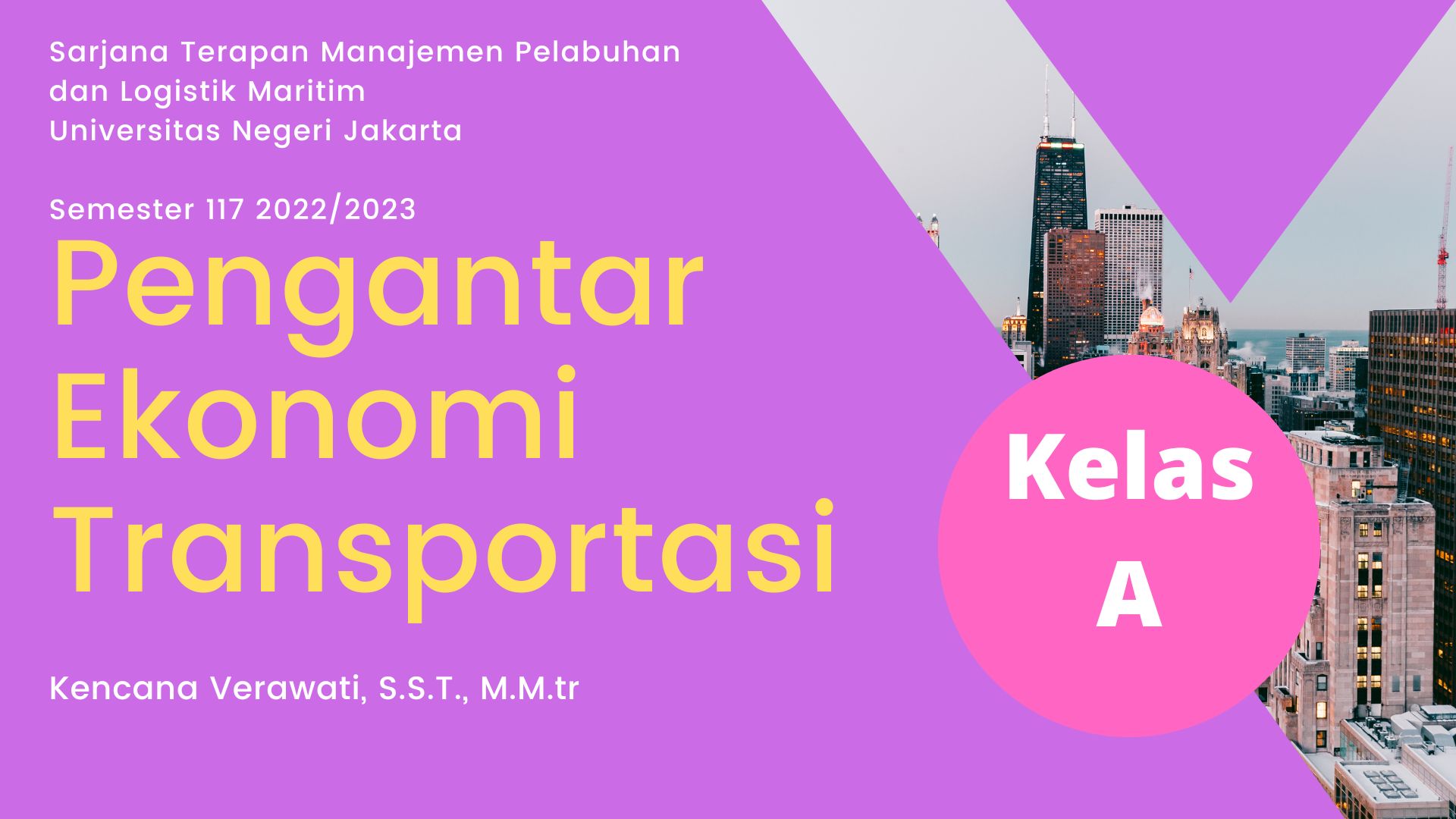 Pengantar Ekonomi Transportasi (A_117)