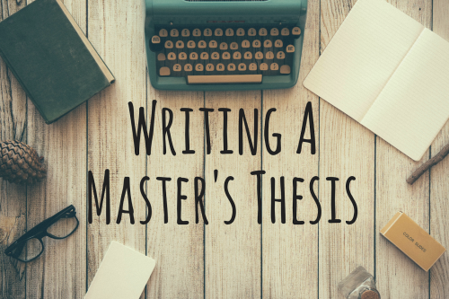 Thesis writing and consultation