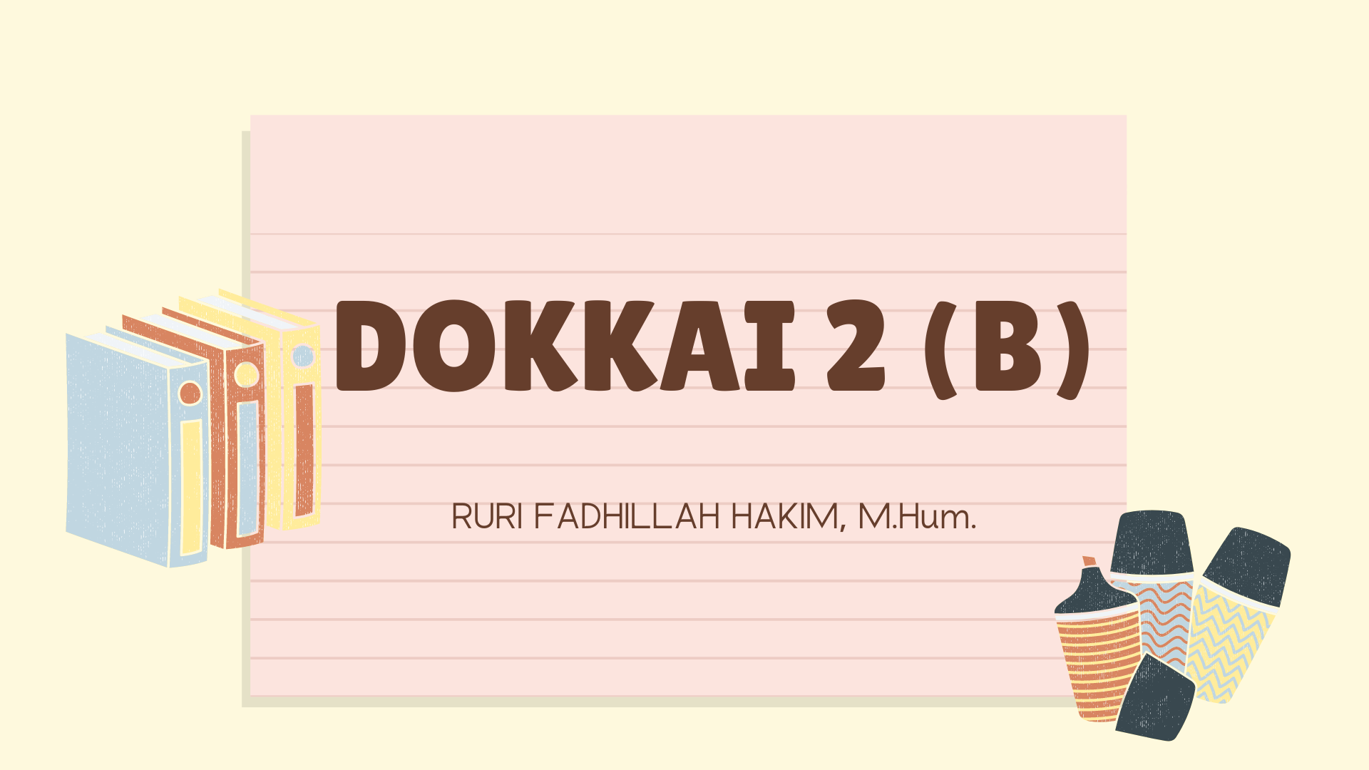 DOKKAI II (B/118)