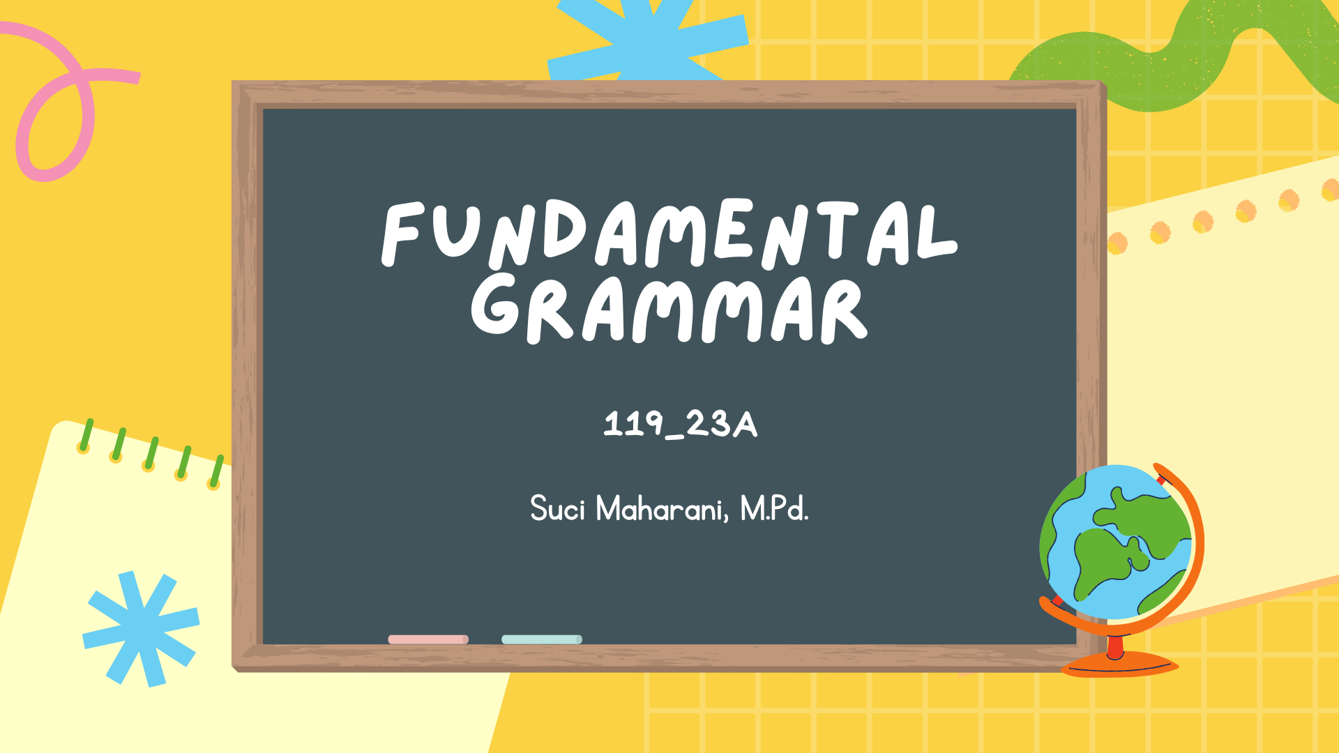 Fundamental Grammar (119-23A)