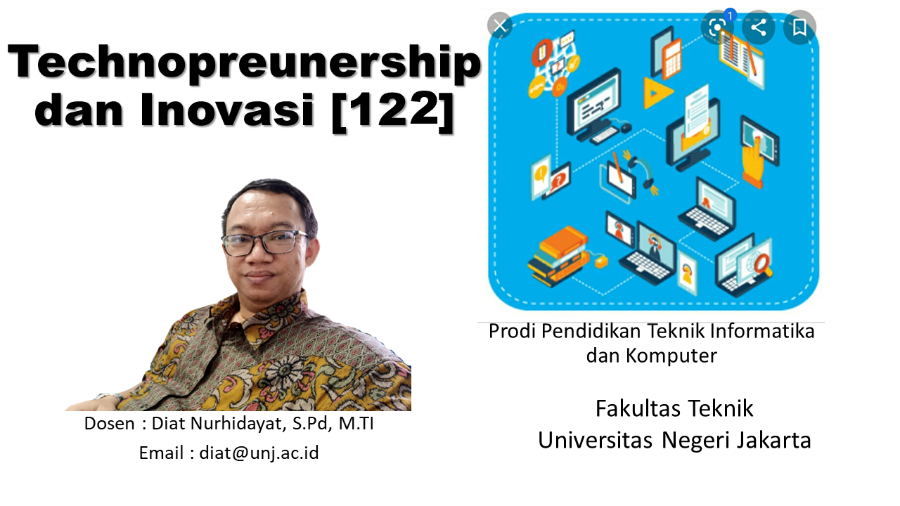 [122] Technopreunership dan Inovasi