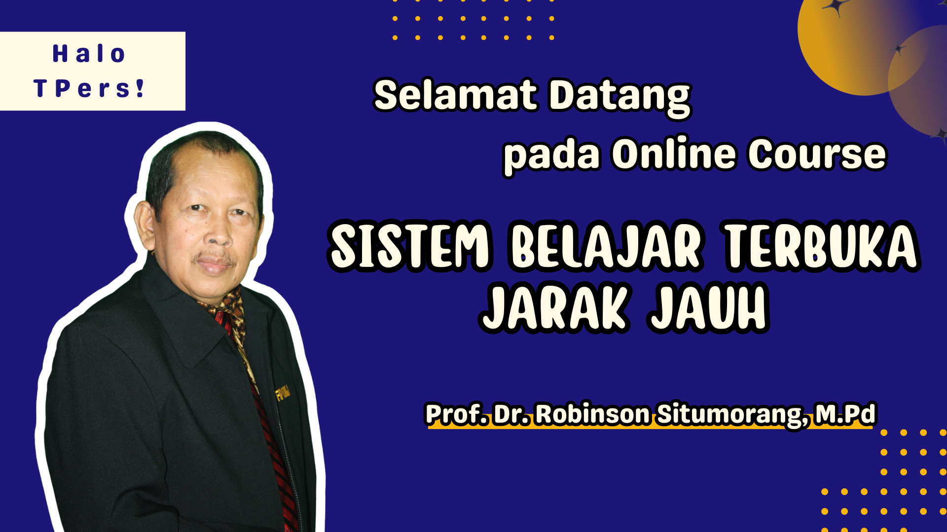 Sistem Belajar Terbuka Jarak Jauh