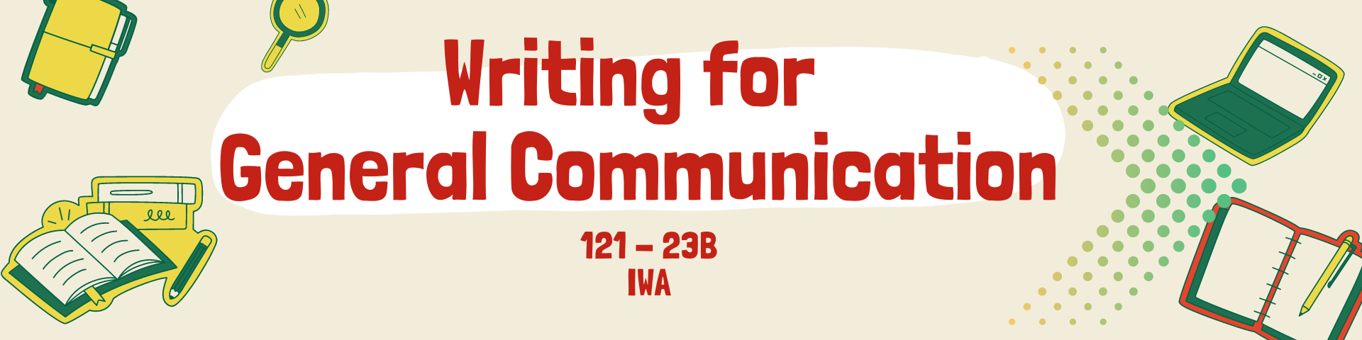 Writing for  General Communication_121_23B